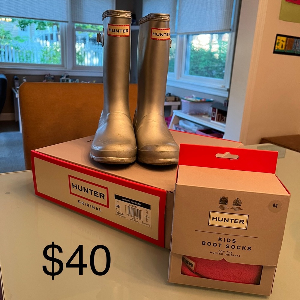 Hunter tall boots